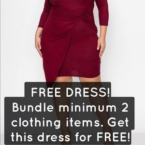 Free Dress with any bundled clothing item!